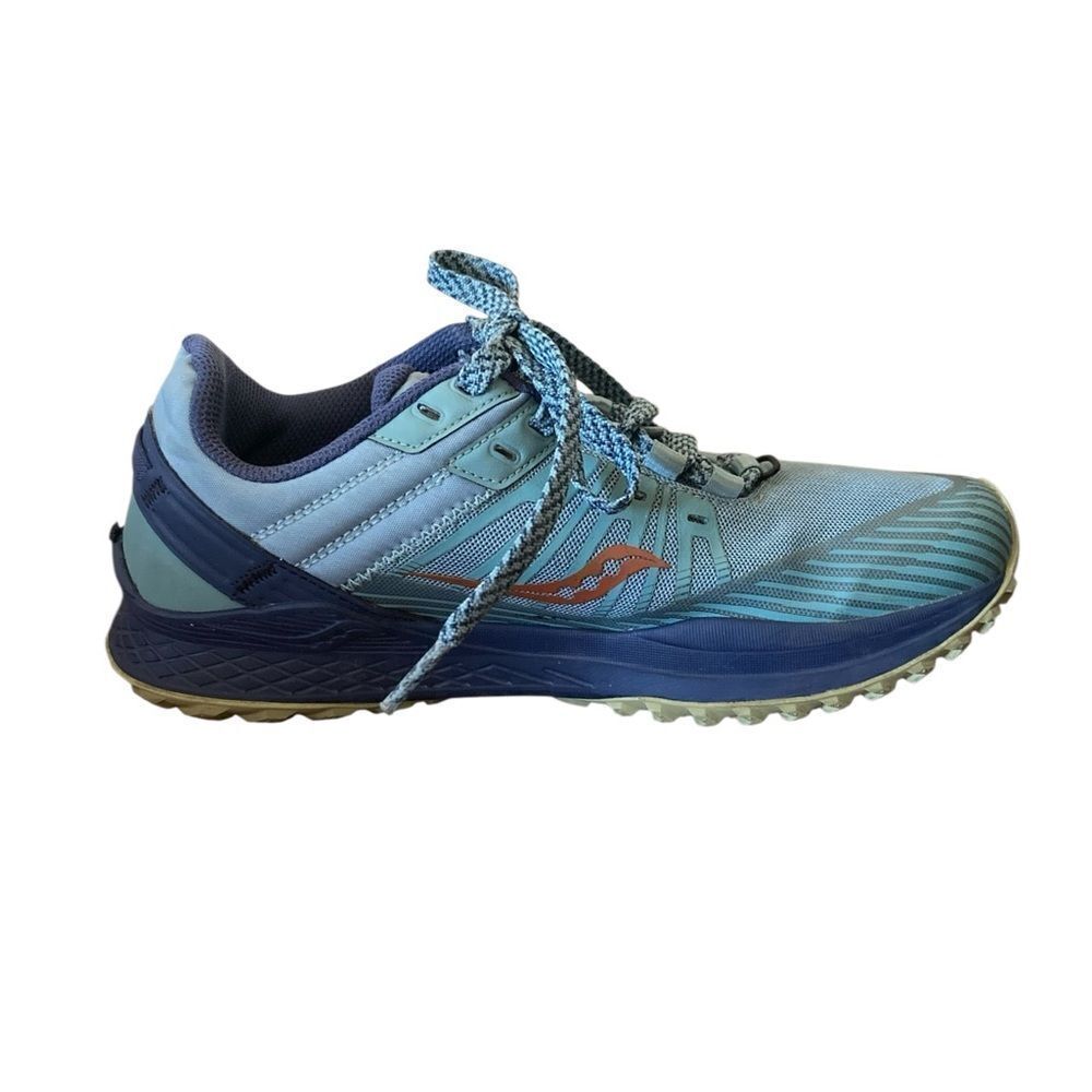 Saucony Women's Size 8 Athletic Shoes in Blue and White - Picture 6 of 12